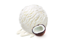 Crème glacée Noix de coco