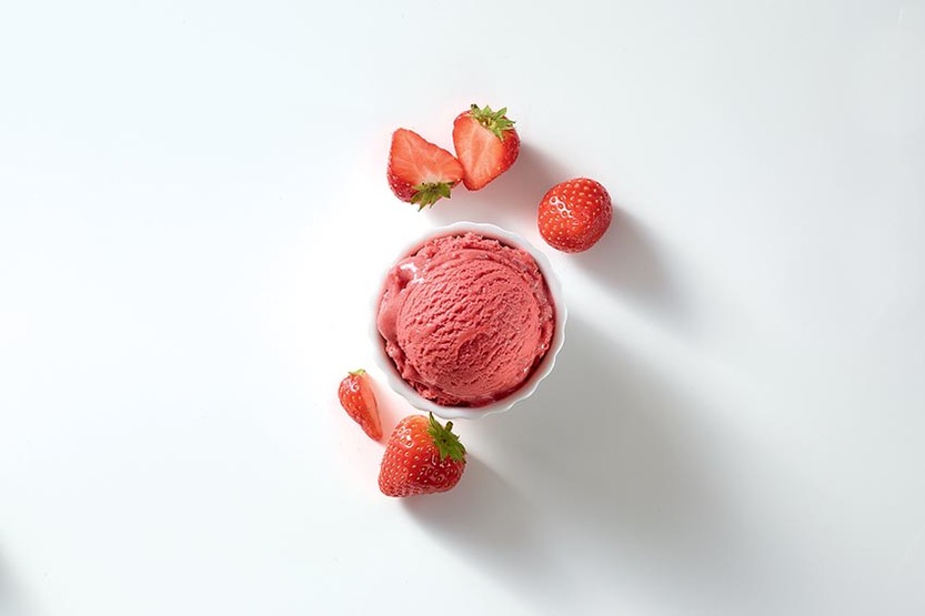 Sorbet fraise intense