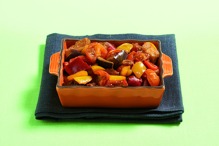 Poêlée façon caponata
