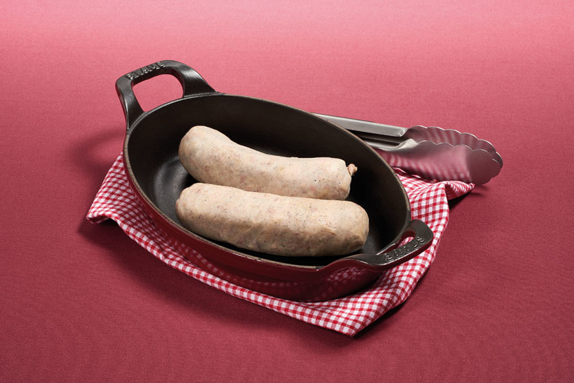 Véritable andouillette lyonnaise à la fraise de veau