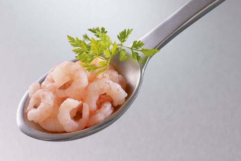 Gepelde gekookte noordse garnaal MSC