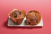 Muffin myrtille et framboise