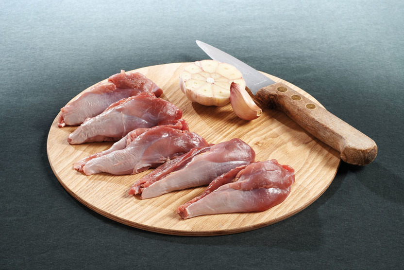 Sauté de manchon de canard de Barbarie
