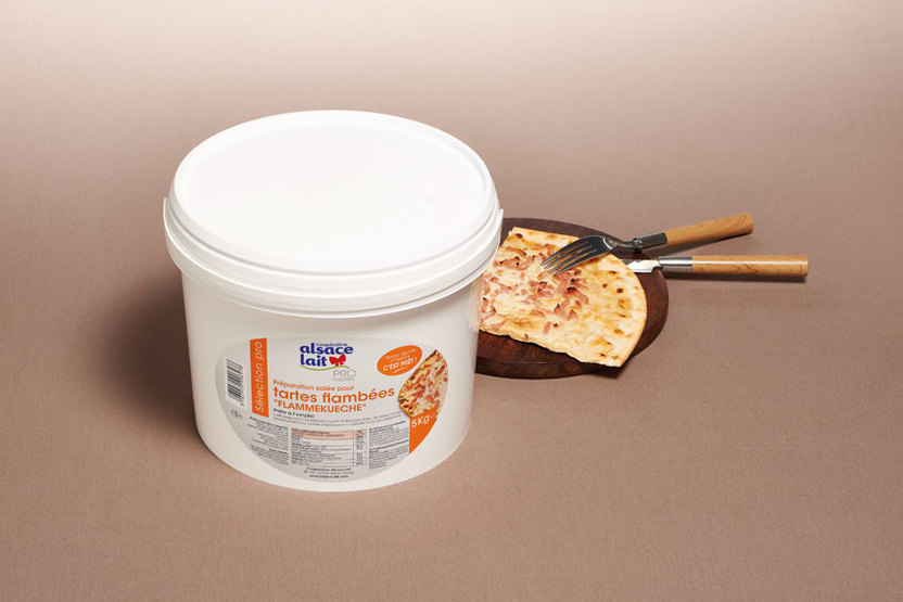 Préparation salée pour tarte flambée